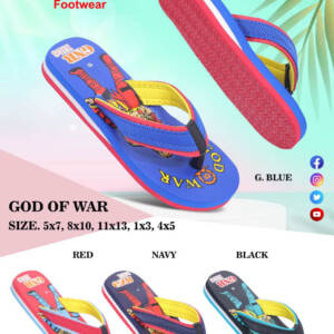 GNR-KIDS SLIPPER-<br>-GOD OF WAR