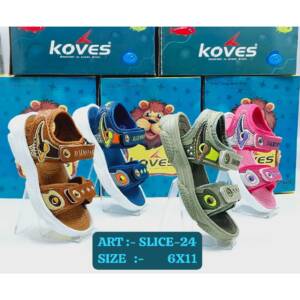KOVES-KIDS SANDAL-<br>SLICE-24 (6X11)