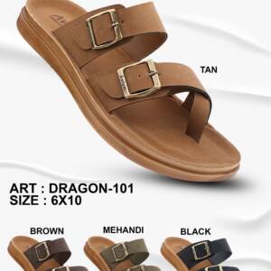 AVIUM -MEN'S SLIPPER-<br>DRAGON-101 (6X10)