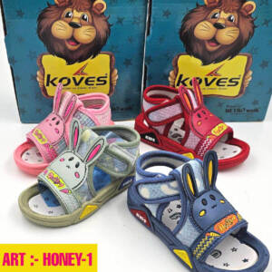 KOVES-KIDS SANDAL-<br>HONEY-1