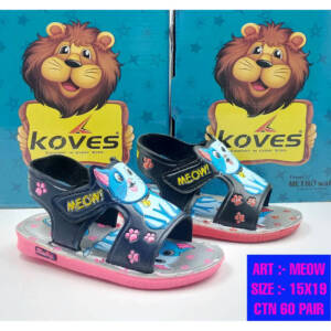 KOVES-KIDS SANDAL-<br>MEOW