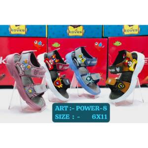 KOVES-KIDS SANDAL-<br>POWER-8 (6X11)