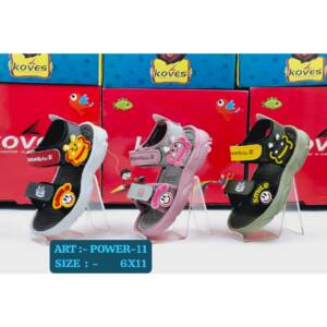 KOVES-KIDS SANDAL-<br>POWER-11 (6X11)