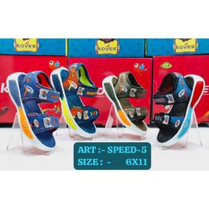 KOVES-KIDS SANDAL-<br>SPEED-5 (6X11)