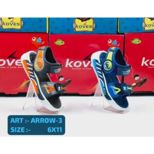 KOVES-KIDS SANDAL-<br>ARROW-3 (6X11)