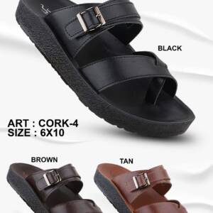 AVIUM -MEN'S SLIPPER-<br>CORK-4 (6X10)