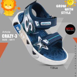 KOVES-KIDS SANDAL-<br>CRAZY-3 (6X11)