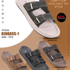 KOVES-MEN SLIPPER-<br>BINDASS-1