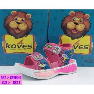 KOVES-KIDS SANDAL-<br>SPEED-5 (6X11)