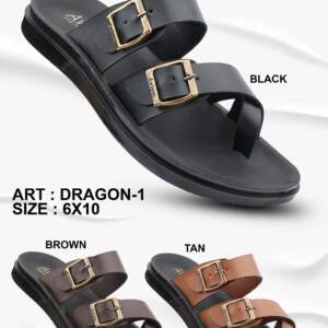 AVIUM -MEN'S SLIPPER-<br>DRAGON-1 (6X10)