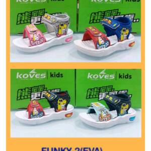 KOVES-KIDS SANDAL-<br>FUNKY-2 (15X18)