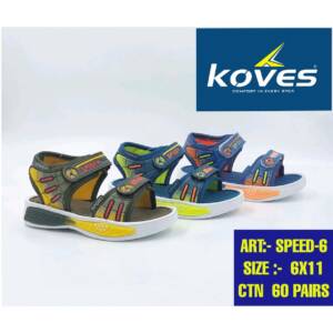 KOVES-KIDS SANDAL-<br>SPEED-6 (6X11)