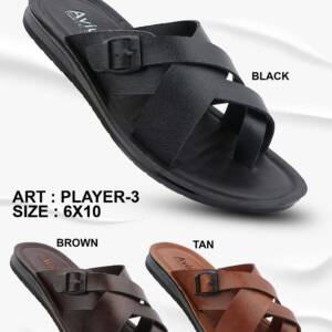 AVIUM -MEN'S SLIPPER-<br>PLAYER-3 (6X10)