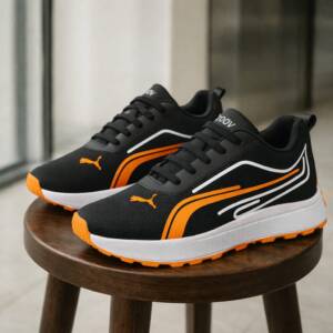 WANTAGE BLUE-MEN SPORTS-BLK/YELO-<br>JP-002