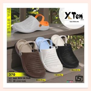 X TEN -MEN LOOSE CLOGS-<br>370 (6X9)