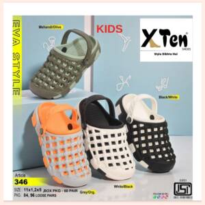 X TEN -KIDS CLOGS-<br>346