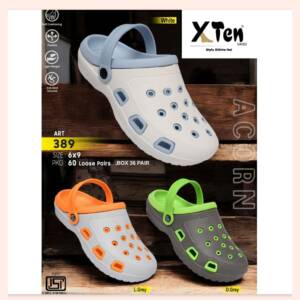 X TEN -MEN'S CLOGS-<br>389 (6X9)
