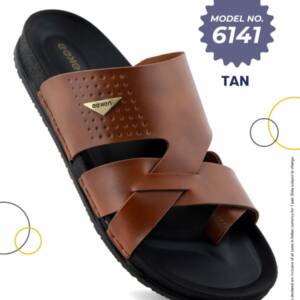 EEKEN-MEN'S SLIPPER- TAN-<br>EPUGI 6143