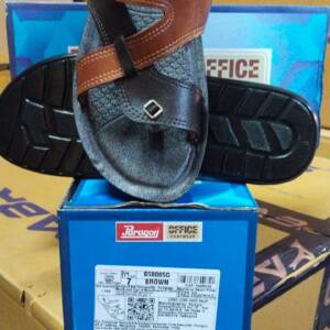PARAGON STIMULUS-MEN'S SLIPPER-BROWN-<br>650005