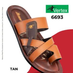 PARAGON-MEN SLIPPER-TAN-<br>6693 (6X10)
