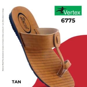 PARAGON-MEN SLIPPER-TAN-<br>6775 (6X10)