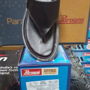 PARAGON STIMULUS-MEN'S SLIPPER-BROWN-<br>6868