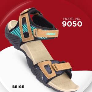 PARAGON-MEN SANDAL-BEIGE-<br>9050 (6X10)