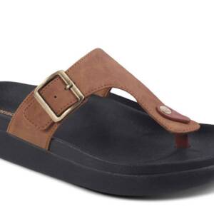 ONSOLE-MEN'S SLIPPER- TAN-<br>ALFRED