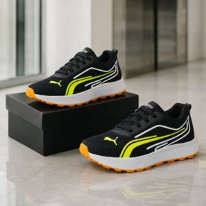 WANTAGE BLUE-MEN SPORTS-BLK/YELO-<br>JP-010