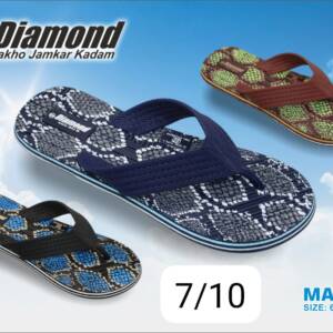 DIAMOND-MEN SLIPPER-MULTI-COLOR-<br>MAX-98 (6X10)
