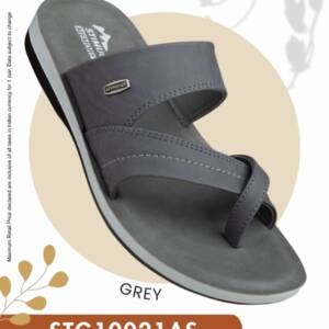 PARAGON STIMULUS-MEN'S SLIPPER-GREY-<br>STG 10021 AS