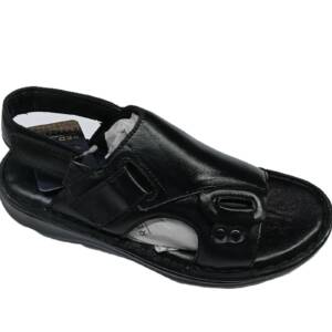 VINTAGE-MEN SANDAL-BLACK-<br>IDEAL-007(7X10)