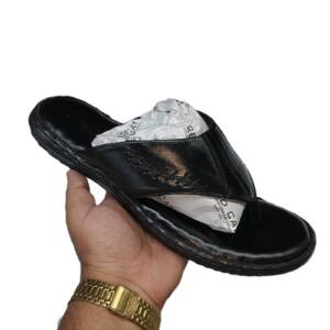 VINTAGE-MEN SLIPPER-BLACK-<br>IDEAL-028 (7X10)