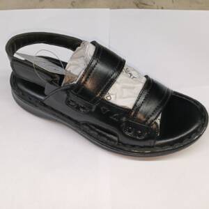VINTAGE-MEN SANDAL-BLACK-<br>IDEAL-032 (7X10)