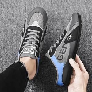 BLUE POP-MEN SNEAKER-GREY-<br>BPB2891