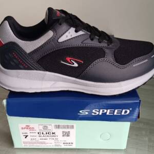 SPEED-MEN SPORTS-BLK/GRY-<br>CLICK (6X10)