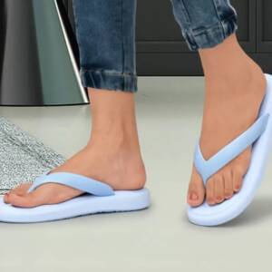 BLUE POP-WOMEN LOOSE SLIPPER-BLUE-<br>BPWEVA (4X7)