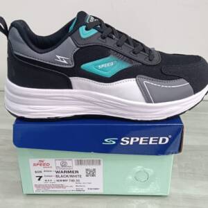 SPEED-MEN SPORTS-BLK/WHT-<br> WARMER (6X10)