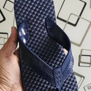 BLUE POP-MEN LOOSE SLIPPER-NAVY-<br>50