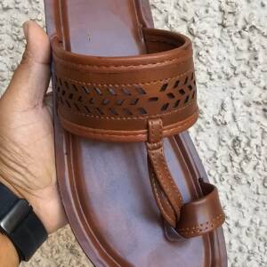 BLUE POP-MEN SLIPPER-TAN-<br>BPSGENTLE