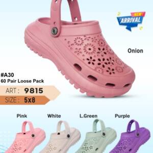 ZIPLITE -WOMEN LOOSE CLOGS<br>9815 (5X8)