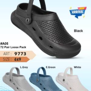 ZIPLITE -MEN LOOSE CLOGS<br>9773 (6X9)