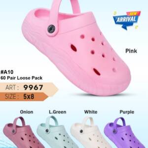ZIPLITE -WOMEN LOOSE CLOGS<br>9967 (5X8)