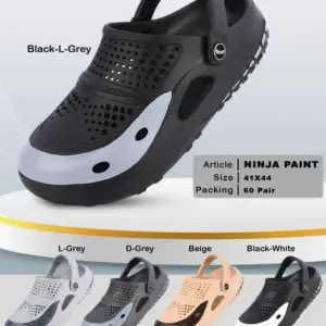 ZIPLITE -MEN LOOSE CLOGS<br>NINJA PAINT