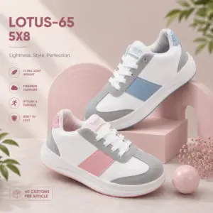 ZIPLITE -WOMEN SNEAKER<br>LOTUS-65