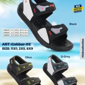 ZIPLITE -KIDS SANDAL<br>GABBAR-02