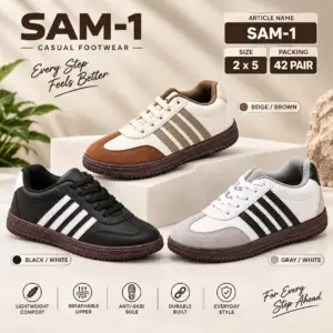 ZIPLITE -KIDS SHOES<br>SAM-1