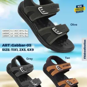ZIPLITE -KIDS SANDAL<br>GABBAR-03