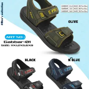 ZIPLITE -KIDS SANDAL<br>GABBAR-01