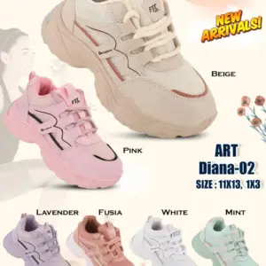 ZIPLITE -KIDS SHOES<br>DIANA-02